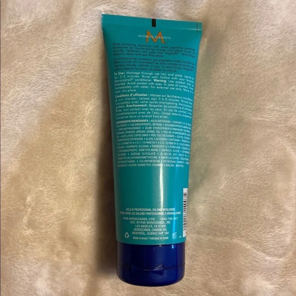 Moroccanoil Purple Blonde Shampoo 6.7 oz